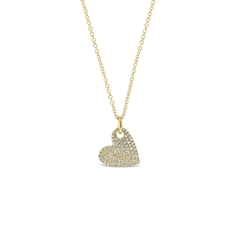 Diamond Heart Shape Pendant