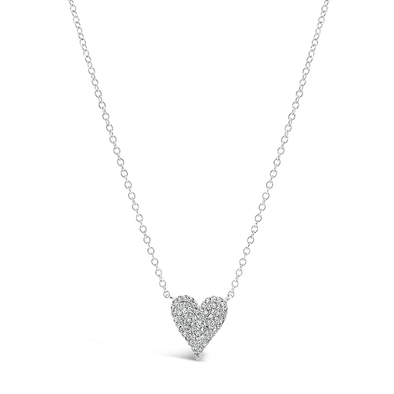 Diamond Heart Pendant Necklace